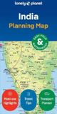 India Lonely Planet India Planning Map