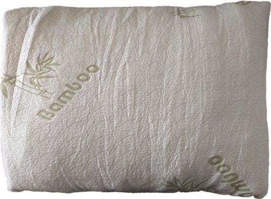 NoviSell Bamboe Staycold Hoofdkussen - 50x70 cm - Wit