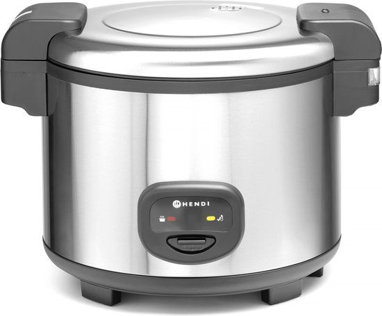 Hendi Profi Line Rijstkoker - 5.4 Liter - RVS - Warmhoudfunctie - 1950W