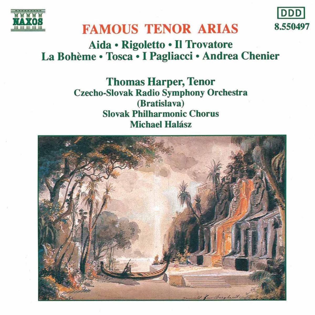 OUTHERE Amilcare Ponchielli, Giacomo Puccini...: Famous Tenor Arias - CD
