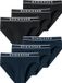 Schiesser 95/5 Organic Cotton Rioslip voor heren, maat L, zwart-navy