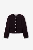 Sissy-Boy Donkerrood Bouclé Jack - XL - Women