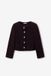 Sissy-Boy Donkerrood Bouclé Jack - XL - Women