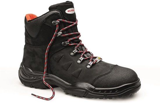Elten Werkschoenen halfhoog - TILL Mid ESD S3 HI - SAFETY-GRIP - 761191 - Zwart - maat 41