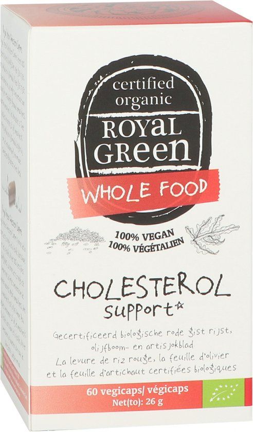 Royal Green Cholesterol Support Biologisch - 60 vegacapsules