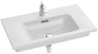 JACOB DELAFON Forefront EXAE112-00 keramische wastafel voor badkamer, afmetingen 81 x 46,5 cm, wit