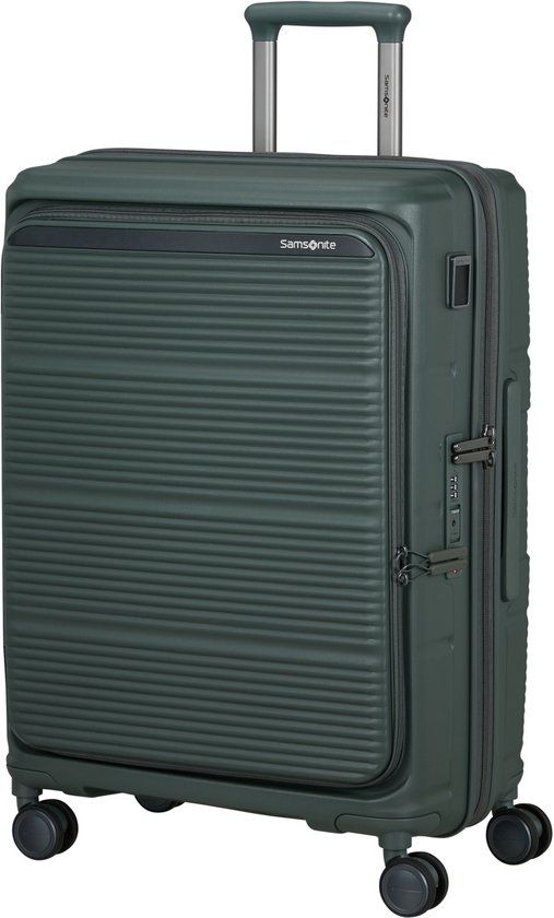 Samsonite Paralux HS Spinner 67/24 M - uitbreidbaar - Olive