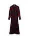 Desigual Blousejurk rood / donkerrood / zwart