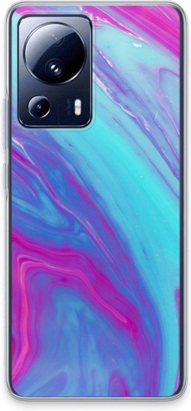 Case Company® - Xiaomi 13 Lite Case - Dreamy Rainbow - Soft Cover