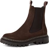 Tamaris - Dames - Chelsea Boots - Suède - Bruin - Maat 39
