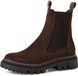 Tamaris - Dames - Chelsea Boots - Suède - Bruin - Maat 39