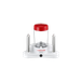 Lagrange Hot-Dog Maker wit, rood, transparant