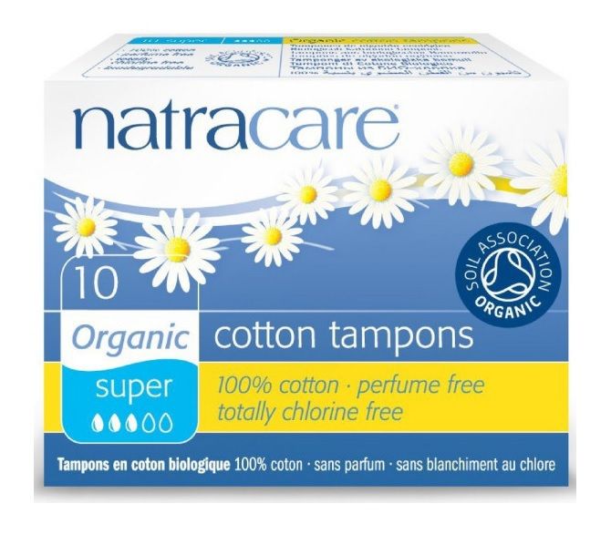 Natracare Tampons Katoen Super Bio - 0782126191038