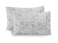 Elegant Comfort Paisley King Kussensloop, Grijs