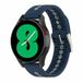 By Qubix Qubix - Dot Pattern Smartwatch Bandje - Donkerblauw - 22mm - Geschikt voor Garmin Vivoactive 4 / 4L