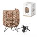 Natural Living Tafellamp Bali - zeegras - rond - 21 x 29 cm - Boho/Ibiza stijl - natuurlijk wonen