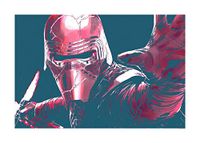Komar Wandafbeelding | Star Wars Faces Kylo | 70 x 50 cm