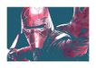 Komar Wandafbeelding | Star Wars Faces Kylo | 70 x 50 cm