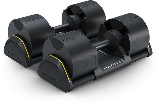 Matrix Verstelbare Dumbbells - 2 x 32 kg