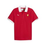 PUMA Functioneel shirt 'Ferrari' geel / vuurrood / wit