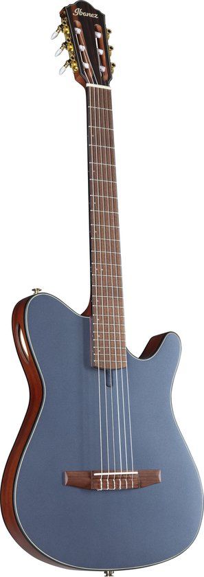 Ibanez FRH10N-IBF - Indigo Blue Metallic Flat - 4/4 Klassieke gitaar