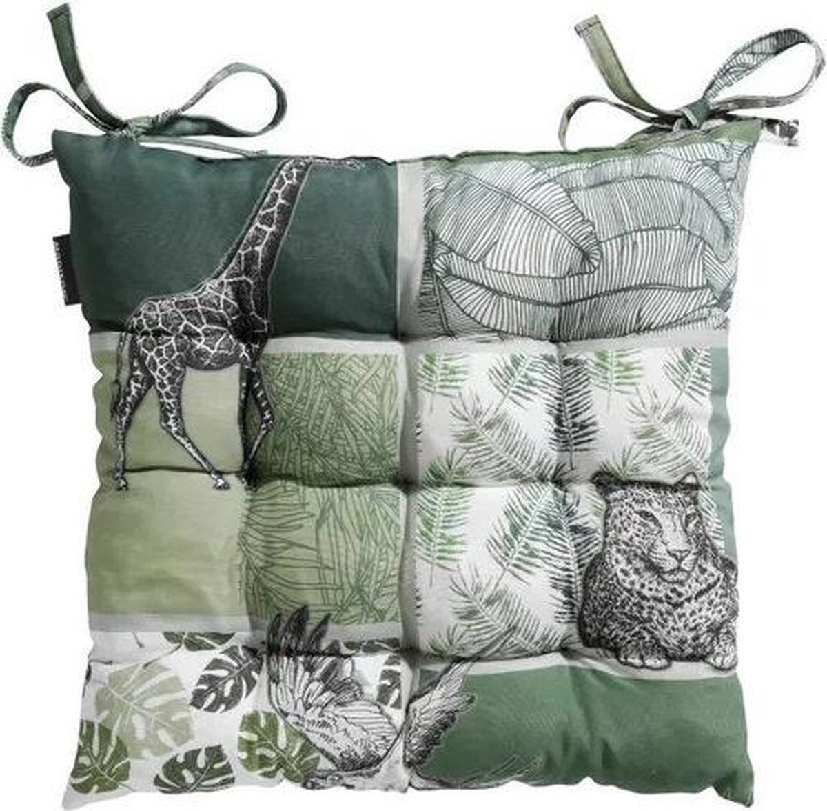 Madison Zitkussen Toscane Sifra 46 x 46 cm Groen