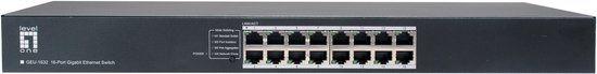 LevelOne GEU-1632 Unmanaged Gigabit Ethernet Switch