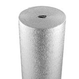 VEVOR Dubbele reflecterende isolatierol, schuimkern stralende barrière, 3,2 mm 48 "x 50ft, Dubbelzijdige aluminiumfolie EPE-schuim warmte reflecterend schild, thermische isolatierol voor raam RV dak