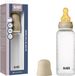 BIBS Kunststof Babyfles - 270 ml - 1-pack - Natuurrubberen speen - Vanilla Glow