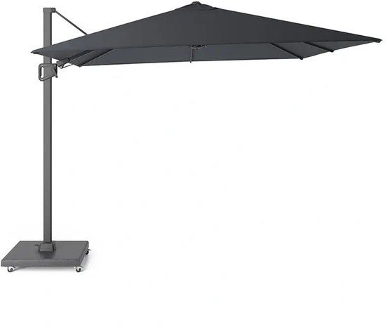 Buitengewoon Boet Halifax Zweefparasol 300x300 cm Antraciet