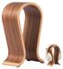 Solidchoice - Support de casque en bois, support de casque de jeu stable
