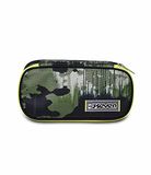 Seven Pen houder voor school ROUND PLUS BIG - GREENISH WILD