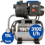Annovi Reverberi ARGP 600PB Hydrofoorpomp met Vat / Hydrofoor met drukschakelaar - Tuinpomp 600W a 3100l/h - 19L Tank