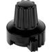 Mentor 4331.6031 Bouton de réglage avec marquage de bouton Noir (Ø x h) 22,8 mm x 23,1 mm 1 pièce