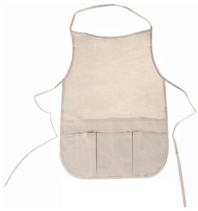Stylex 46718 Schilderschort - beige - katoen - 52x35cm