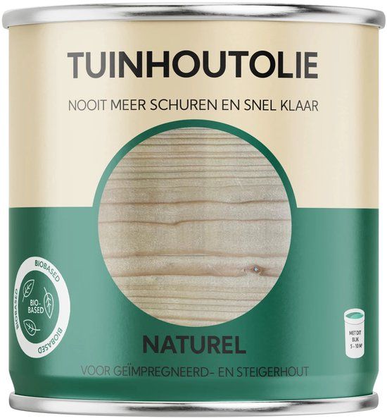 Tuinhoutolie Naturel 750ml