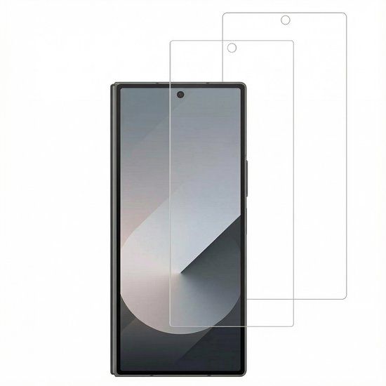 Accezz Screen Protector - Geschikt voor Samsung Galaxy Z Fold 7 - 2 Pack Glass Screenprotector