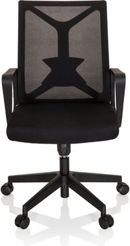 Bureaustoel - Zwart - Kunstleer - Enco