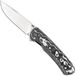 MK Knives & Tools Humbler 02F.FC001, Satin MagnaCut, White Storm FatCarbon, couteau de poche