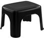 Hega Hogar Caravan of camper trapje / opstapje - kunststof - zwart - 27 x 32 x 21 cm - 1 trede