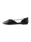 Next - Dames - Forever Comfort® tweedelige Ghillie ballerina's - Zwart