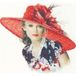 Heritage kruissteek set Aida "Victoria (A)", tellpatroon, JLVI1127-A, 23,5 x 21,5 cm