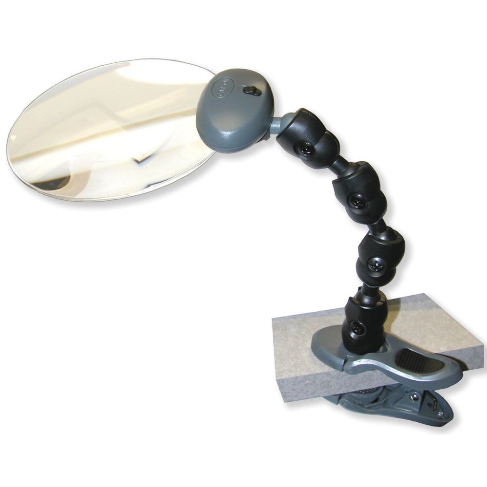 Digiphot AM-20 2x Klemloep met LED-verlichting