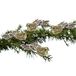 Merkloos / Sans marque Kerstboomversiering Vogel - 4x stuks - 10 cm - Goud glitter - op clip - ornament