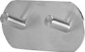 Tiger Rondo - Porte-serviette double - Inox brossé