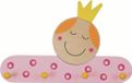 Niermann stand by Wandkapstok prinses 4-haaks Roze