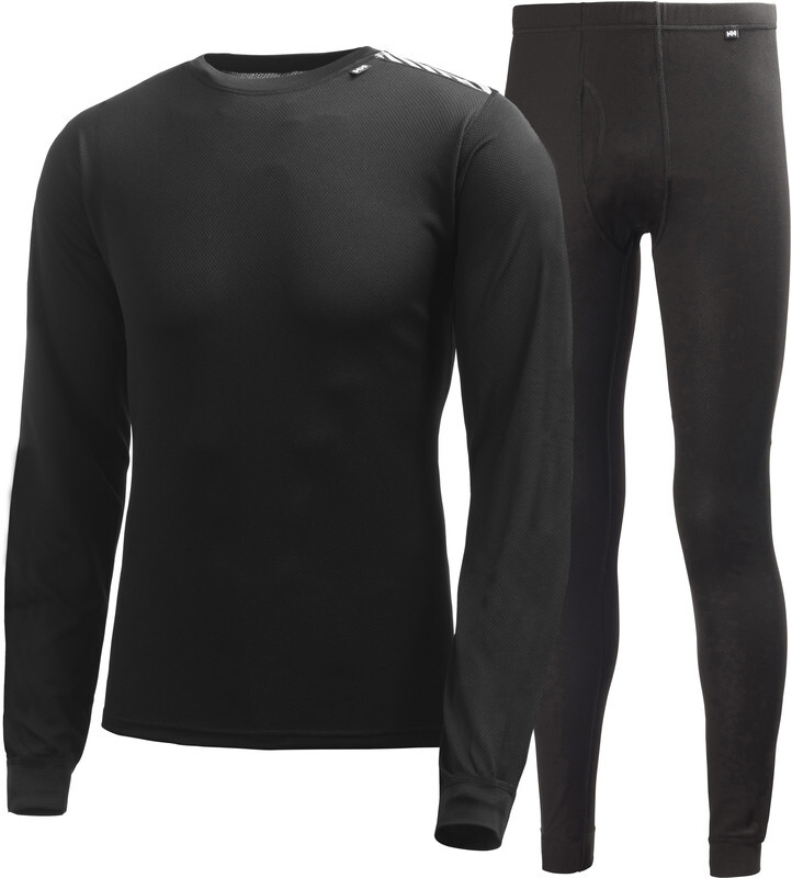 Helly Hansen Comfort Light Baselayer Set Heren, black L 2019 Functioneel ondergoed sets