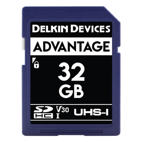 Delkin Delkin ADVANTAGE UHS-I (V30) SD Memory Card 32GB