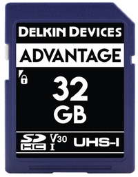 Delkin Delkin ADVANTAGE UHS-I (V30) SD Memory Card 32GB