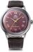 Orient Watches RA-AC0026R Heren Polshorloge Zilverkleurig Leder Bruin